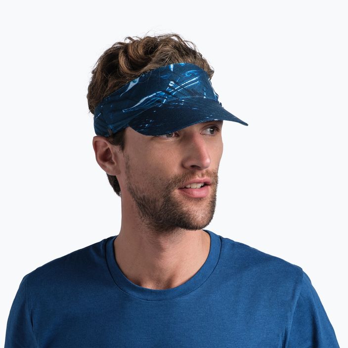 Futó napellenző BUFF Pack Speed Visor x-cross multicolor 4