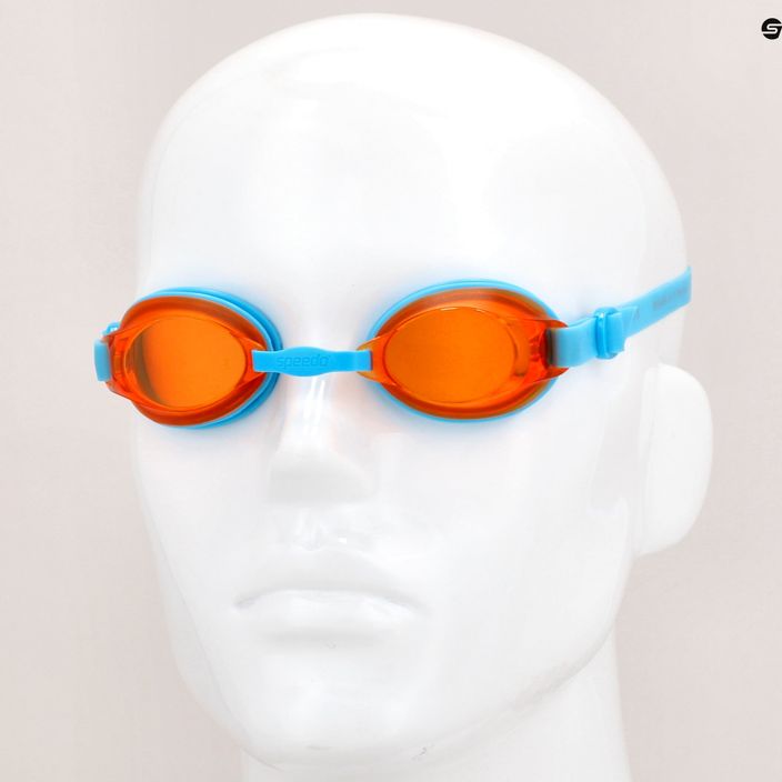 Speedo Jet V2 gyermek úszószemüveg kék és narancssárga 68-092989082 6