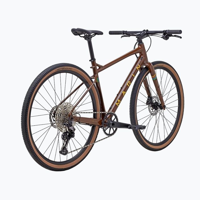Marin DSX 2 fényes barna/sárga Gravel kerékpár 3