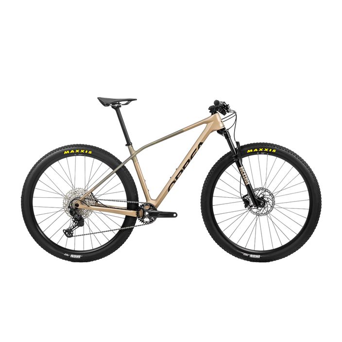 Orbea Alma M50 M50 2023 hegyi kerékpár barna/zöld arany 2