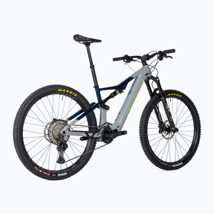 Orbea Rise H20 2023 elektromos kerékpár szürke-kék N37105V6 3