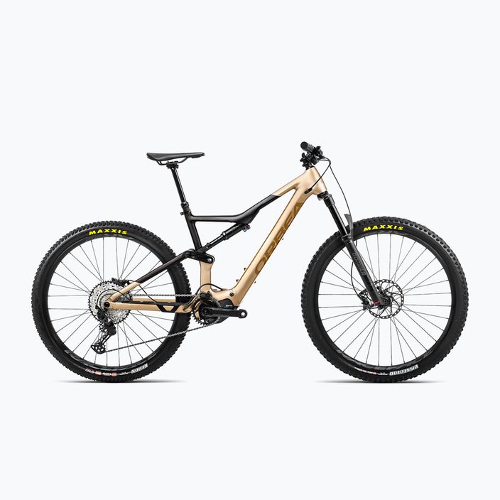 Orbea Rise H30 2023 elektromos kerékpár arany-fekete M35517V5