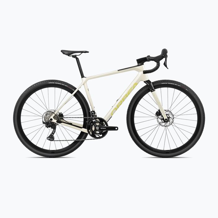 Orbea Terra M30 Team 2024 gravel kerékpár elefántcsont fehér/spicy lime