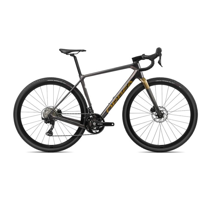 Orbea Terra M30 Team gravel kerékpár kozmikus karbon nézet/metál olajzöld 2