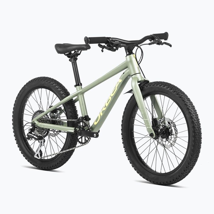 Orbea MX 20 Team Disc metál zöld/sárga gyermek kerékpár 2