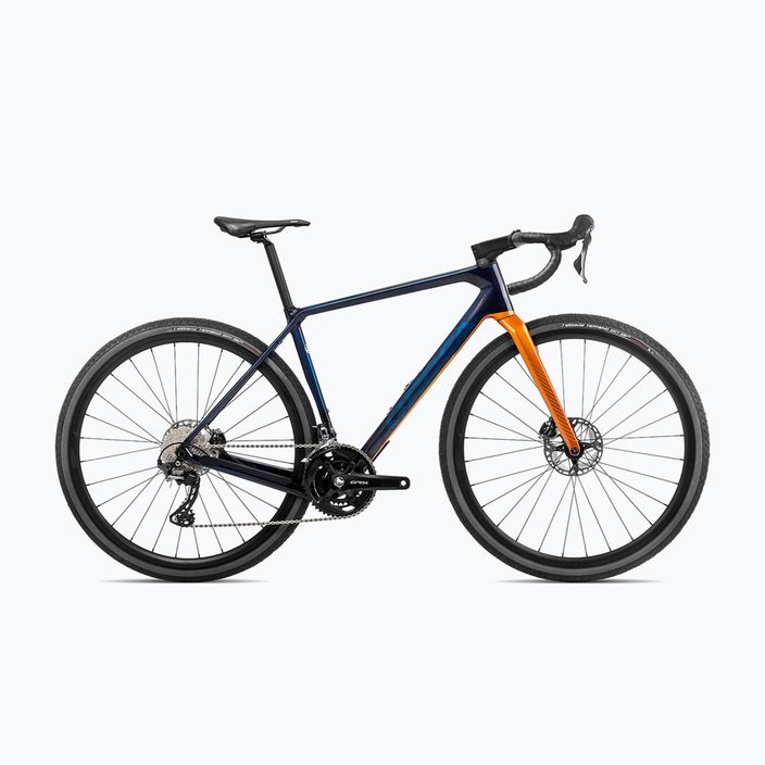 Orbea Terra M20 Team 2023 kék karbon/leo narancssárga gravel kerékpár
