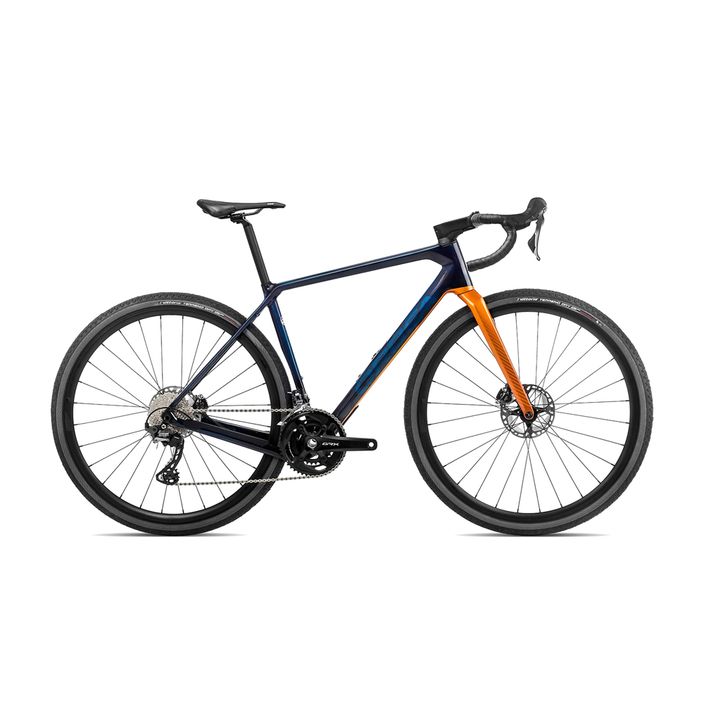Orbea Terra M20 Team 2023 kék karbon/leo narancssárga gravel kerékpár 2