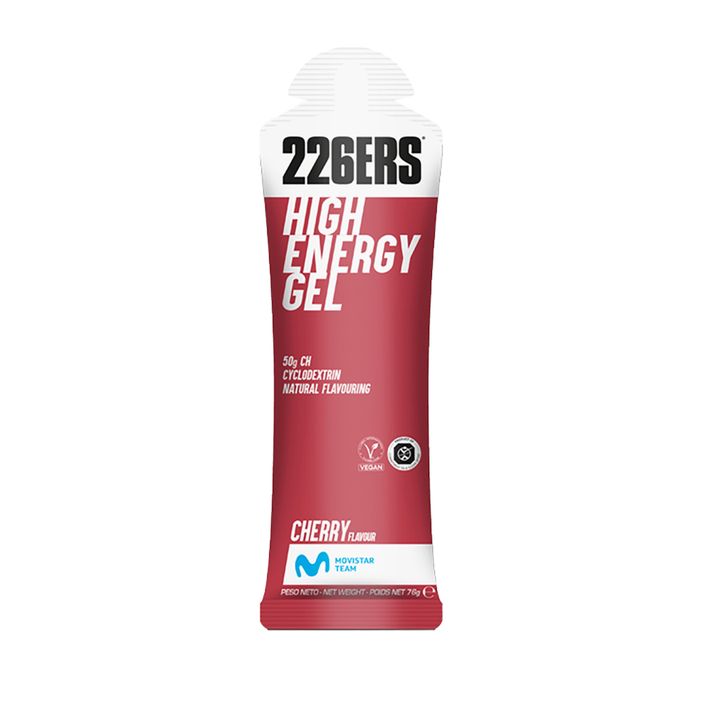 226ERS High Energy koffeines energiagél 76 g cseresznye 2