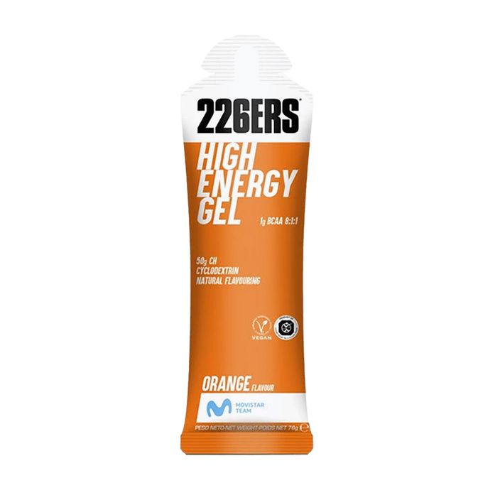 226ERS High Energy Sós BCAA energiagél 76 g narancs 2