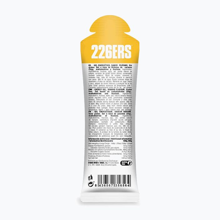 Energiagél 226ERS  High Fructose 80 g  banán 2