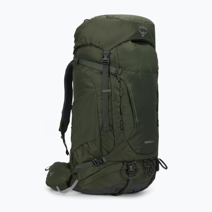 Férfi trekking hátizsák Osprey Kestrel 68 l zöld 10004752 2