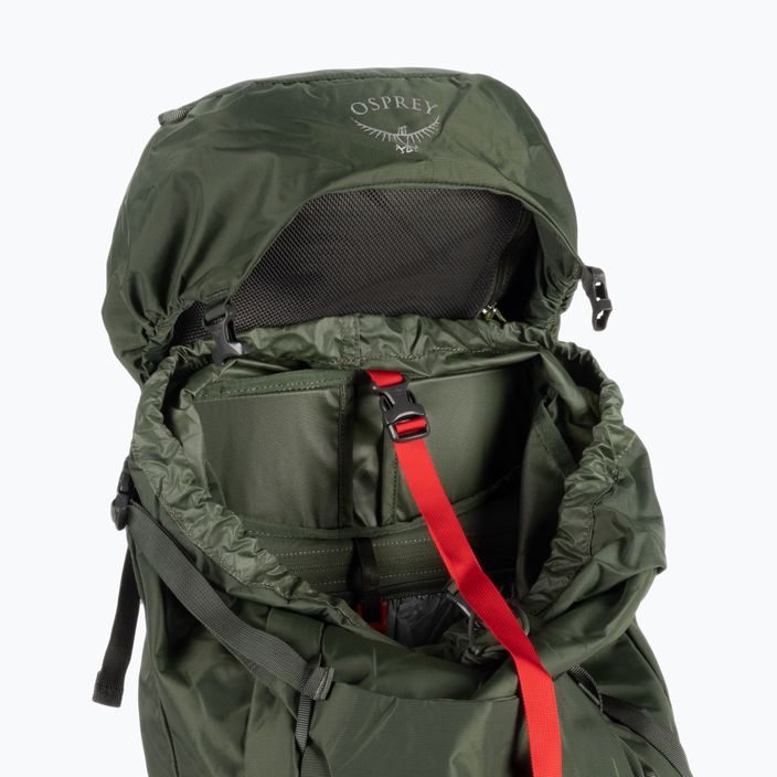 Férfi trekking hátizsák Osprey Kestrel 58 l zöld 10004757 4