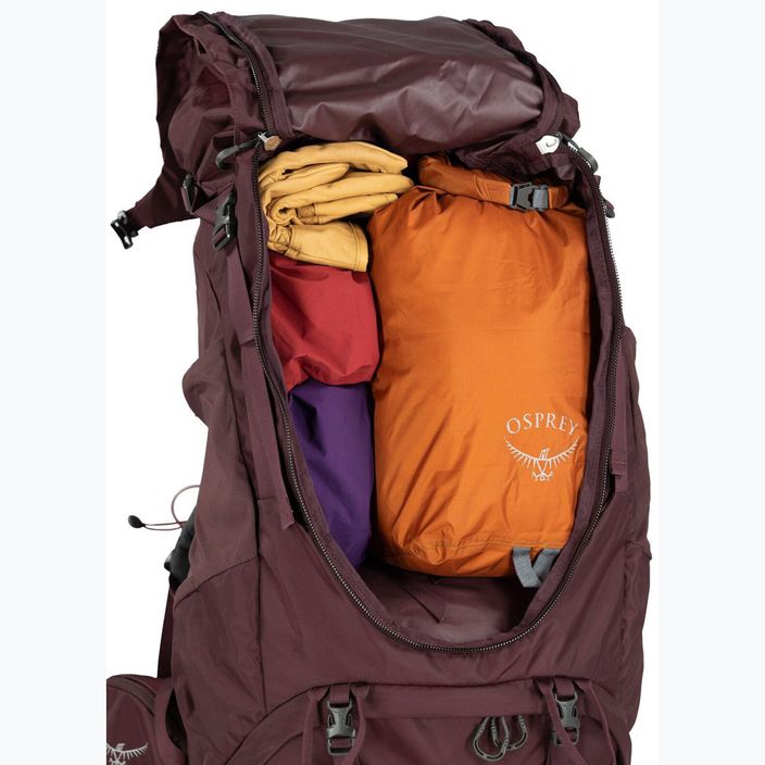 Női trekking hátizsák Osprey Kyte 58 l bodzabogyó lila 6