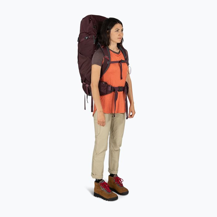 Női trekking hátizsák Osprey Kyte 58 l bodzabogyó lila 9