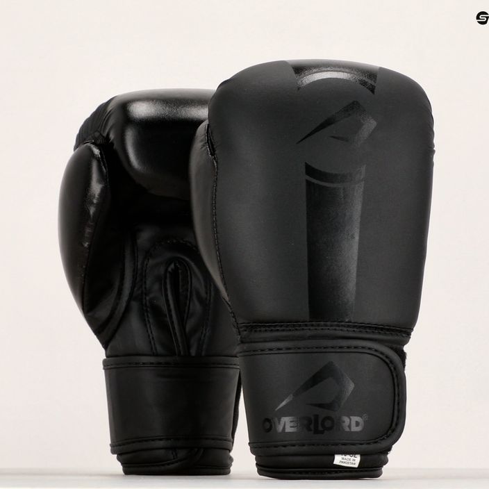 Boxkesztyű Overlord Boxer fekete 100003-BK/8OZ 7