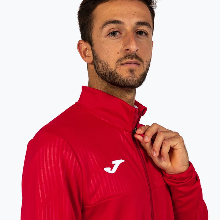 Joma Montreal teljes cipzáras tenisz pulóver piros 102744.600 5