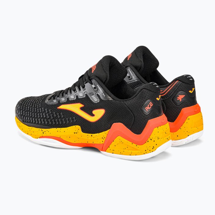 Joma T.Ace 2301 férfi teniszcipő fekete és narancssárga TACES2301T 3
