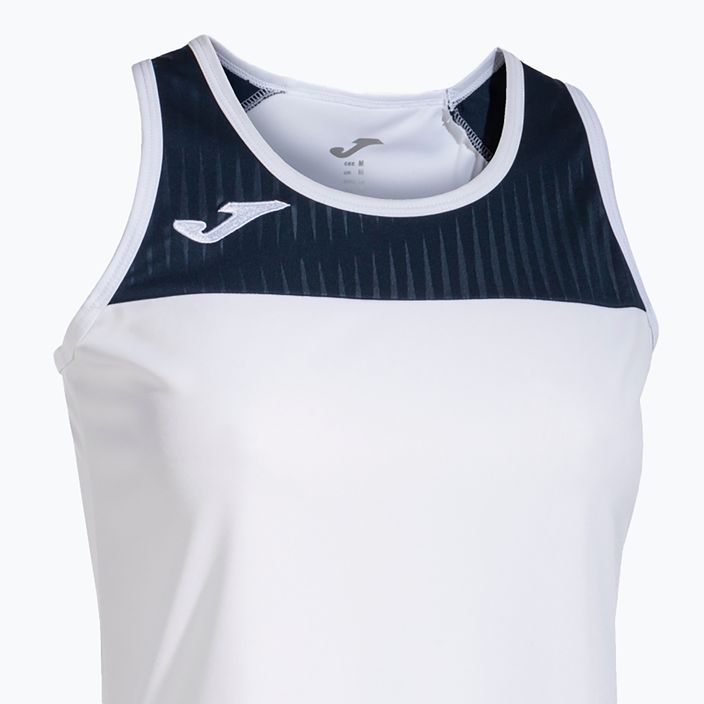 Női tenisz póló Joma Montreal Tank Top fehér/navy 3