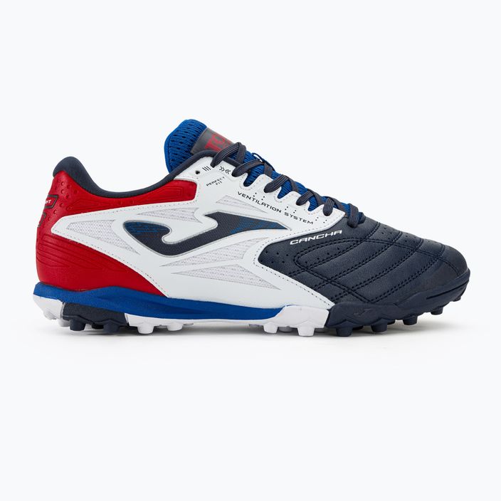 Joma Cancha TF férfi futballcipő marine/fehér 2