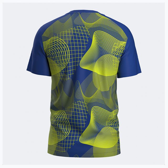 Férfi teniszpóló Joma Challenge kék 2