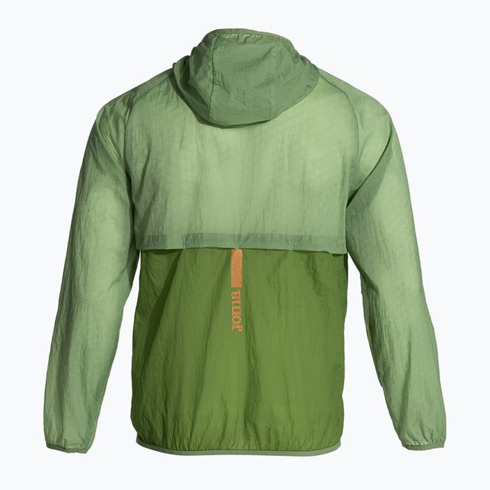 Férfi Joma R-Trail Nature Raincoat futó kabát zöld 103498 2