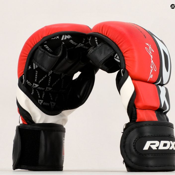 RDX Grappling kesztyű REX T6 Plus piros 8