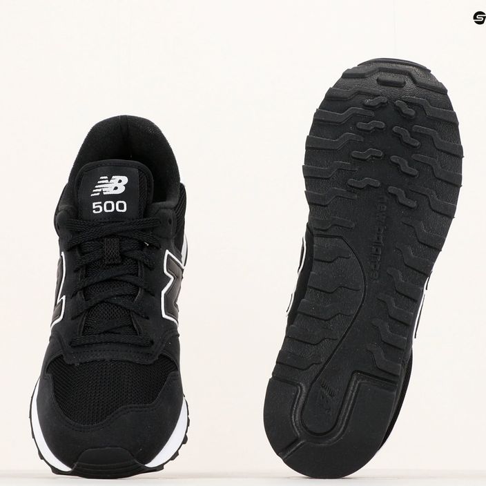 New Balance férfi cipő GM500V2 fekete / fehér 12