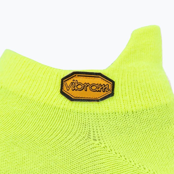 Vibram Fivefingers Athletic No-Show zokni sárga S18N02 8