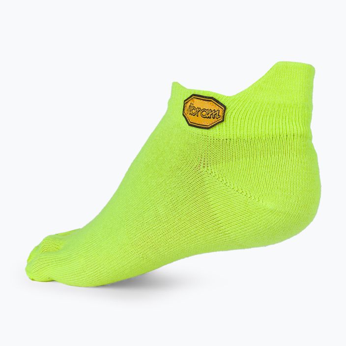 Vibram Fivefingers Athletic No-Show zokni sárga S18N02 2