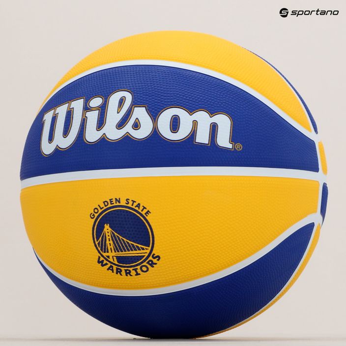 Wilson NBA Team Tribute Golden State Warriors kosárlabda kék WTB1300XBGOL 6