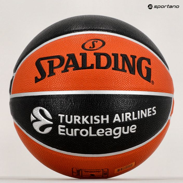 Spalding Euroliga TF-500 Legacy kosárlabda, narancssárga 84002Z 6