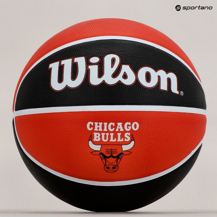 Wilson NBA Team Tribute Chicago Bulls kosárlabda, piros WTB1300XBCHI 6