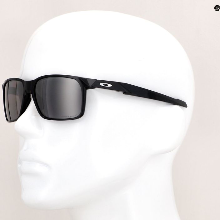 Oakley Portal X polírozott fekete/prizm fekete polarizált napszemüveg 14