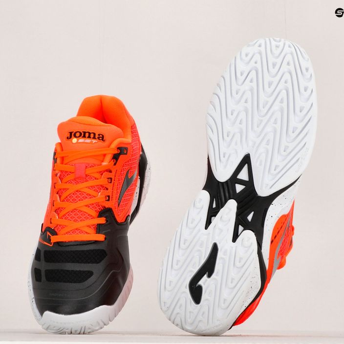 Férfi teniszcipő Joma Set AC narancssárga/fekete 17