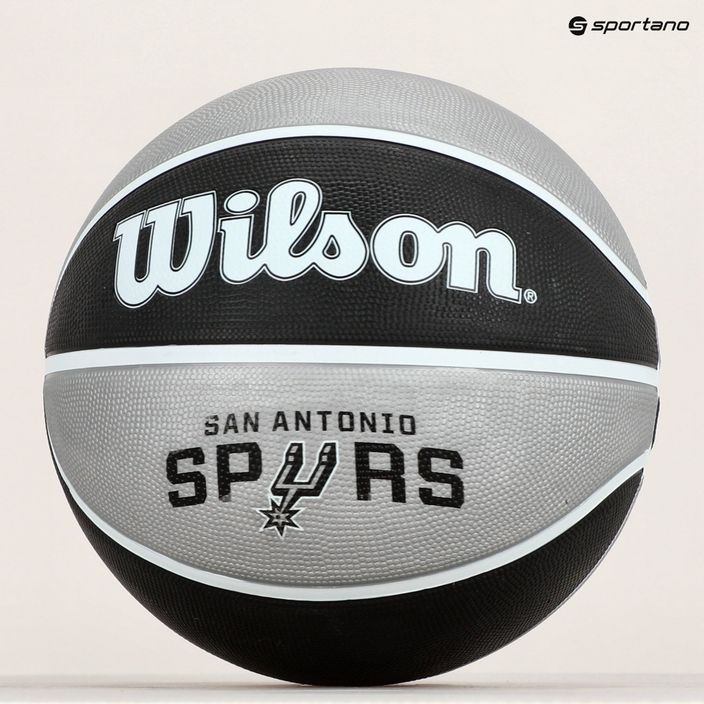 Wilson NBA Team Tribute San Antonio Spurs kosárlabda szürke WTB1300XBSAN 6