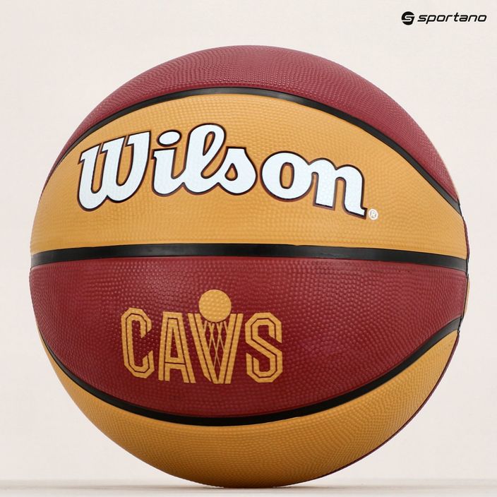 Wilson NBA Team Tribute Cleveland Cavaliers kosárlabda WZ4011601XB7 méret 7 4