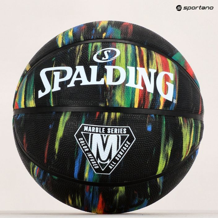 Spalding márvány kosárlabda fekete 84398Z 5