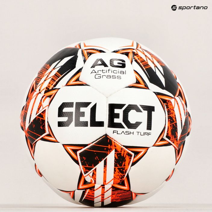 SELECT Flash Turf futball v23 fehér/narancs 110047 méret 4 5