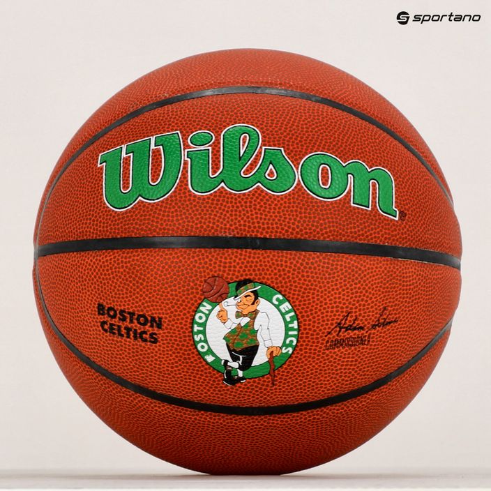 Wilson NBA Team Alliance Boston Celtics kosárlabda barna WTB3100XBBOS 6