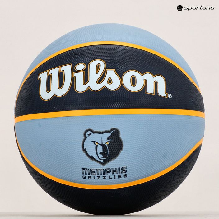 Wilson NBA Team Tribute Memphis Grizzlies kosárlabda, sötétkék WTB1300XBMEM 6