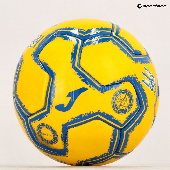 Joma labdarúgó Fed. Labdarúgás Ukrajna sárga és kék AT400727C907 4