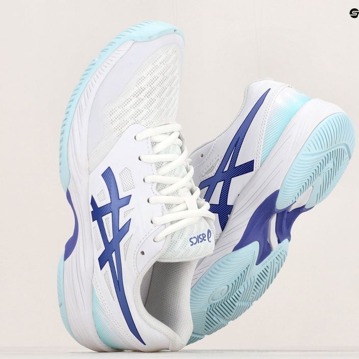 ASICS női squash cipő Gel-Court Hunter 3 fehér / kék lila 20