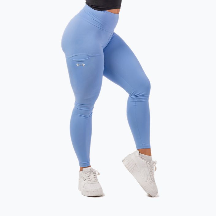 Női leggings NEBBIA Active High-Waist Smart Pocket kék 4022420 5