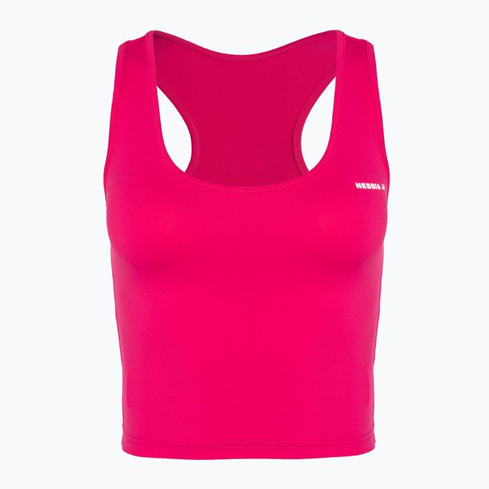 Női edzős felső NEBBIA Sporty Slim Fit Crop rózsaszínű 4
