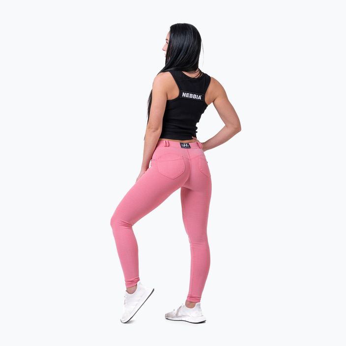 Női nadrág NEBBIA Dreamy Edition Bubble Butt rózsaszínű nadrág 2