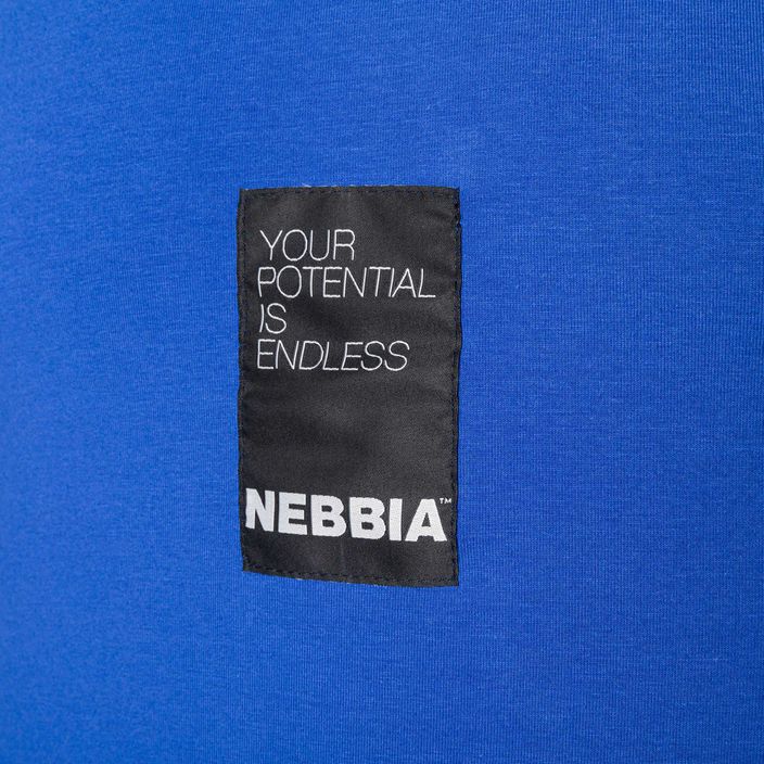 NEBBIA férfi tréning felső Your Potential Is Endless kék 7