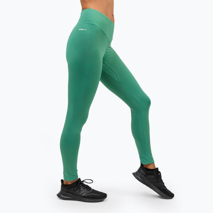Női edző leggings NEBBIA Elevated zöld 4