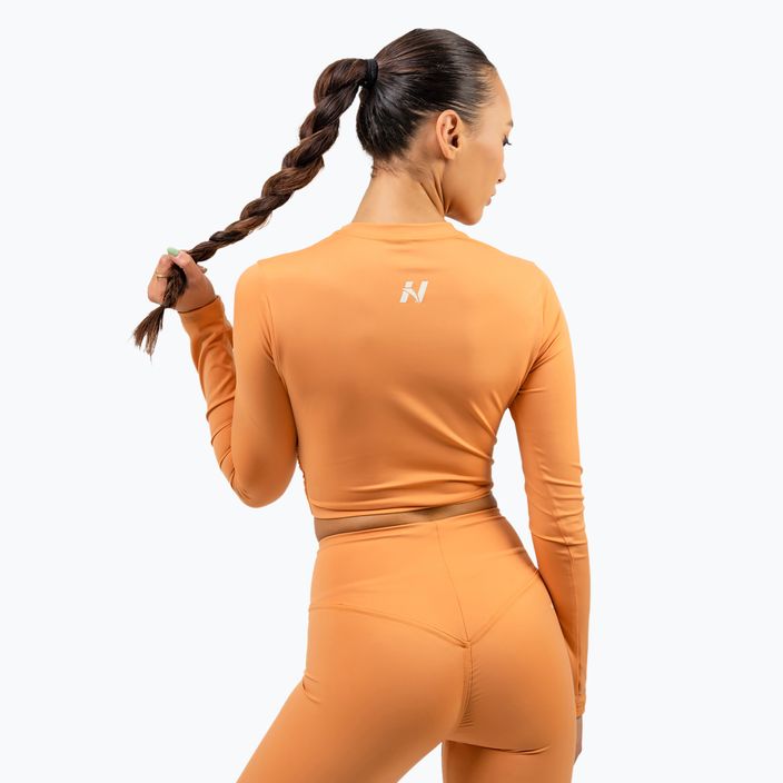 NEBBIA női edzőfelső Elevated narancssárga 2
