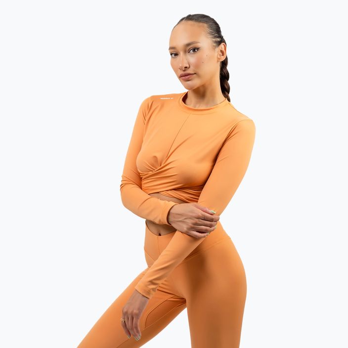 NEBBIA női edzőfelső Elevated narancssárga 3