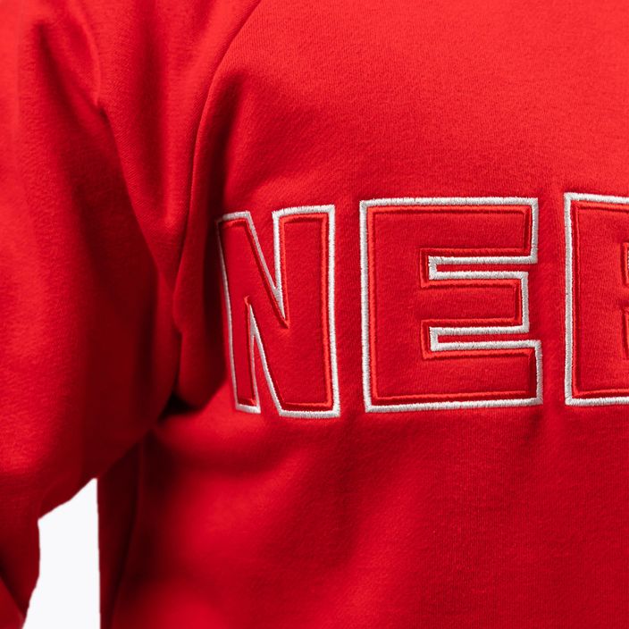 Férfi NEBBIA Legacy pulóver piros 4